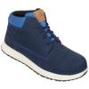 Men, Safety Boots, Size 9, Navy Blue, Leather Upper, Fibreglass Toe Cap, S3, EN ISO 20345:2011 thumbnail-0