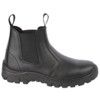Mens Safety Boots Size 6, Black, Leather, Water Resistant thumbnail-0