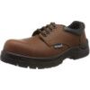 Hygrip Men's Composite Safety Shoes, Size 12, Brown, Leather Upper, Composite Toe Cap, S3, EN ISO 20345:2011 thumbnail-1