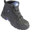 BLACK #STORM LEATHER WATERPROOF SAFETY BOOT SIZE 13 thumbnail-0