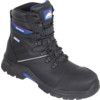 STORMHI, Unisex Safety Boots Size 13, Black, Leather, Water Resistant thumbnail-0