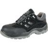 4115 Unisex Composite Safety Shoes, Size 11, Black, Leather/Synthetic Upper, Composite Toe Cap, S1P, EN ISO 20345:2011 thumbnail-0