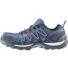 Unisex Safety Trainers, Size 11, Black/Blue, Leather/Textile Upper, Composite Toe Cap, S1P, EN ISO 20345:2011 thumbnail-2