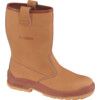 Jalaska Unisex Metal Rigger Boots, Size 3, Tan, Leather Upper, Steel Toe Cap, S3, EN ISO 20345:2011 thumbnail-0