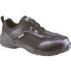 Big Boss Men's Composite Safety Shoes, Size 4, Black, Leather Upper, Composite Toe Cap, S1P, EN ISO 20345:2011 thumbnail-0