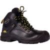 Torsion, Unisex Safety Boots Size 7, Black, Leather thumbnail-1