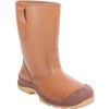 Unisex Metal Rigger Boots, Size 10, Tan, Leather Upper, Steel Toe Cap, S3, EN ISO 20345:2011 thumbnail-0