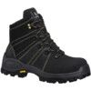 Trek Noir, Unisex Safety Boots Size 10, Black, Leather, Water Resistant thumbnail-0