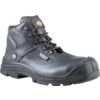 Scorpius, Unisex Safety Boots Size 8, Black, Leather, Steel Toe Cap thumbnail-0