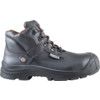 Scorpius, Unisex Safety Boots Size 9, Black, Leather, Steel Toe Cap thumbnail-1