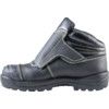 Mens Safety Boots Size 11, Black, Leather, Water Resistant thumbnail-1