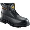 844SM Men's Black Safety Boots - Size 9 thumbnail-0