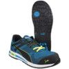 Blaze Knit Low Unisex Safety Trainers, Size 6, Blue/Black/Yellow, Synthetic Upper, Fibreglass Toe Cap, S1P, EN ISO 20345:2011 thumbnail-2