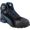 Rio, Unisex Safety Boots Size 6, Black, Suede, Water Resistant, Aluminium Toe Cap thumbnail-0