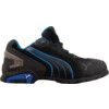 Rio Men's Safety Trainers, Size 6.5, Black, Suede Leather Upper, Aluminium Toe Cap, S1P, EN ISO 20345:2011 thumbnail-1