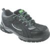 Men's Safety Trainers, Size 9, Black, Leather Upper, Composite Toe Cap, S3, EN ISO 20345:2011 thumbnail-0