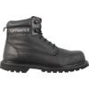 Unisex Safety Boots Size 13, Black, Leather, Steel Toe Cap thumbnail-0