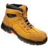 U113 HURRICANE NUBUCK LEATHER COMP BOOT HONEY C/W SCUFF CAP (SZ-7) thumbnail-0