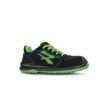 Canyon Unisex Safety Trainers, Size 2, Black/Green, ESD, Microfibre Upper, Composite Toe Cap, S1P, EN ISO 20345:2011 thumbnail-0