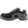 uvex 1 Unisex Safety Trainers, Size 8, Black/Red, ESD, Velour Upper, Composite Toe Cap, S1, EN ISO 20345:2011 thumbnail-2