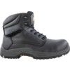 Bison, Unisex Safety Boots Size 10, Black, Leather, Composite Toe Cap thumbnail-1