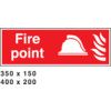 FIRE POINT 350mmx150mm S/ ADHESIVE FI30 thumbnail-0