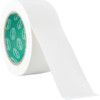 Adhesive, Hazard Tape, PVC, White, 50mm x 33m thumbnail-0