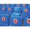 Please Do Not Sit Here Symbol Social Distancing Seat Marker Self Adhesive 150mm Dia Pack of 14 thumbnail-0