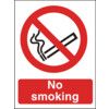 No Smoking Polycarbonate Sign 400mm x 300mm thumbnail-0