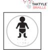 Baby Graphic Sign Taktyle 150X 150mm thumbnail-0