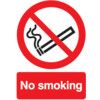 No Smoking Rigid PVC Sign 420mm x 594mm thumbnail-0