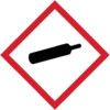 GHS COMPRESSED GAS SYMBOL - SELF ADHESIVE VINYL (100 X 100mm) thumbnail-0