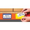 Magnetic Ticket Pouches, Yellow, 60x100mm (Pk-100) thumbnail-0