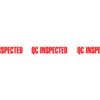 Printed 'QC Inspected' Tape - 50mm x 66m thumbnail-1