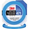 471 6mm BLUE VINYL POLYETHYLENE TAPE thumbnail-0