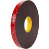 VHB™ 5925F Double Sided Tape, Acrylic Foam, Black, 1220mm x 33m thumbnail-0