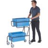 Container Trolley For 2 x 600mm x 400mm Containers thumbnail-1