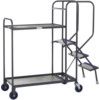 STEPPED PICKING TROLLEY, 2 TIER,3 STEP, 800 X 500 TIMBER thumbnail-2