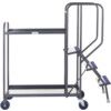 STEPPED PICKING TROLLEY, 2 TIER,3 STEP, 800 X 500 STEEL thumbnail-3