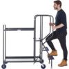 STEPPED PICKING TROLLEY, 2 TIER,3 STEP, 800 X 500 STEEL thumbnail-4