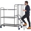 STEPPED PICKING TROLLEY, 3 TIER,4 STEP, 1000 X 500 TIMBER thumbnail-2