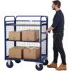 DISTRIBUTION TRUCKS-1100H-2 SHELF WITH SIDES & BACK-1000X700 BLUE thumbnail-3