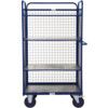 DISTRIBUTION TRUCKS-1500H-3 SHELF WITH SIDES & BACK-1000X700 BLUE thumbnail-1