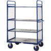 DISTRIBUTION TRUCKS 1500H 3 SHELF WITH SIDES 1200X800 BLUE thumbnail-0