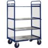 DISTRIBUTION TRUCKS 1500H 3 SHELF WITH SIDES 1200X800 BLUE thumbnail-2