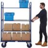 DISTRIBUTION TRUCKS 1500H 3 SHELF WITH SIDES 1200X800 BLUE thumbnail-4