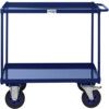 TABLE TOP SHELF TRUCKS 2 SHELF STEEL 1000X700 BLUE thumbnail-1