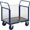 PLATFORM TRUCKS 3 MESH SIDES 1055X700 BLUE thumbnail-0