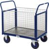 PLATFORM TRUCKS 4 MESH SIDES 1055X700 BLUE thumbnail-0