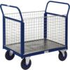 PLATFORM TRUCKS 4 MESH SIDES 1055X700 BLUE thumbnail-2